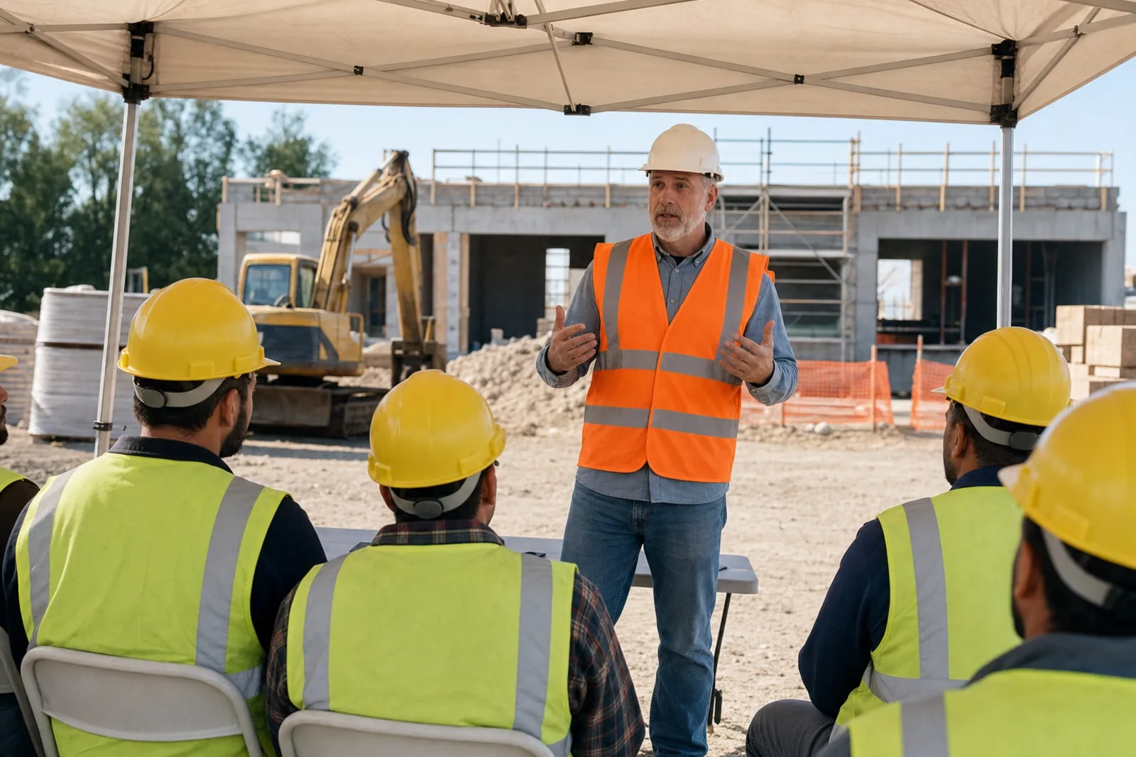 Safety training toolbox talk